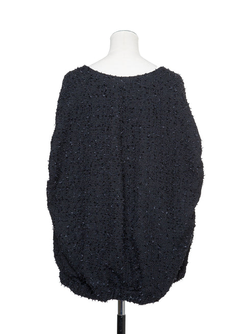 tweed ball vest